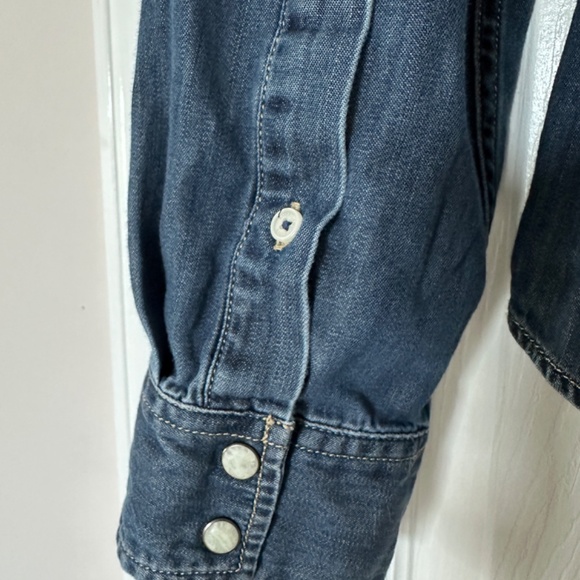 Men's American Eagle Button Down Chambray Shirt S - Picture 4 of 5